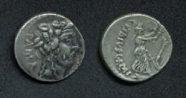 C. Vibius C.F. C.N. Pansa, moneyer - CR 449/2 C. Vibius C.F. C.N. Pansa, moneyer - CR 449/2