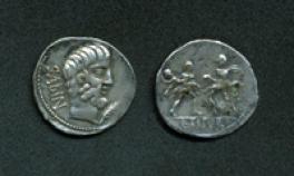 L. Titurius L.F. Sabinus, moneyer - CR 344/1b L. Titurius L.F. Sabinus, moneyer - CR 344/1b